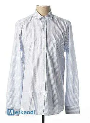 LOTE SURTIDO DE CAMISAS DE HOMBRE DE MARCAS EUROPEAS  TALLAS SXXL