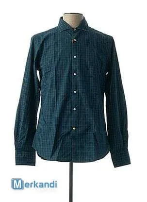 LOTE SURTIDO DE CAMISAS DE HOMBRE DE MARCAS EUROPEAS  TALLAS SXXL
