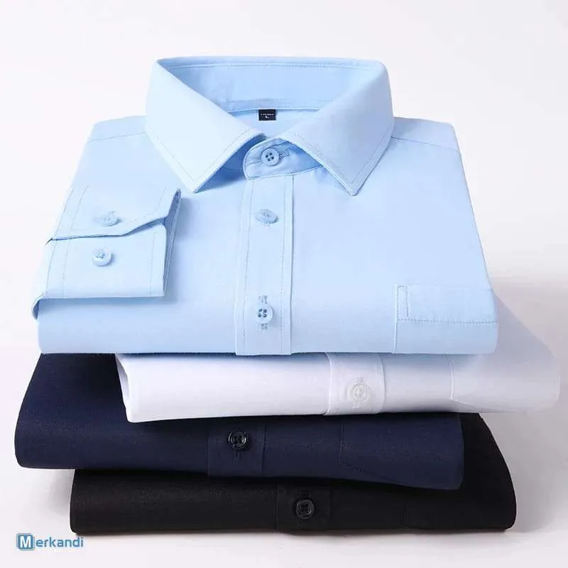 LOTE SURTIDO DE CAMISAS DE HOMBRE DE MARCAS EUROPEAS  TALLAS SXXL