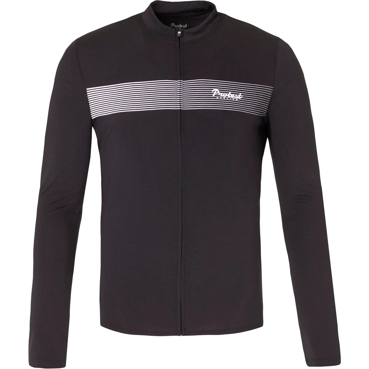 Maillot Ciclismo Hombre Prtgerrie Cycling Jersey Long Protest Negro