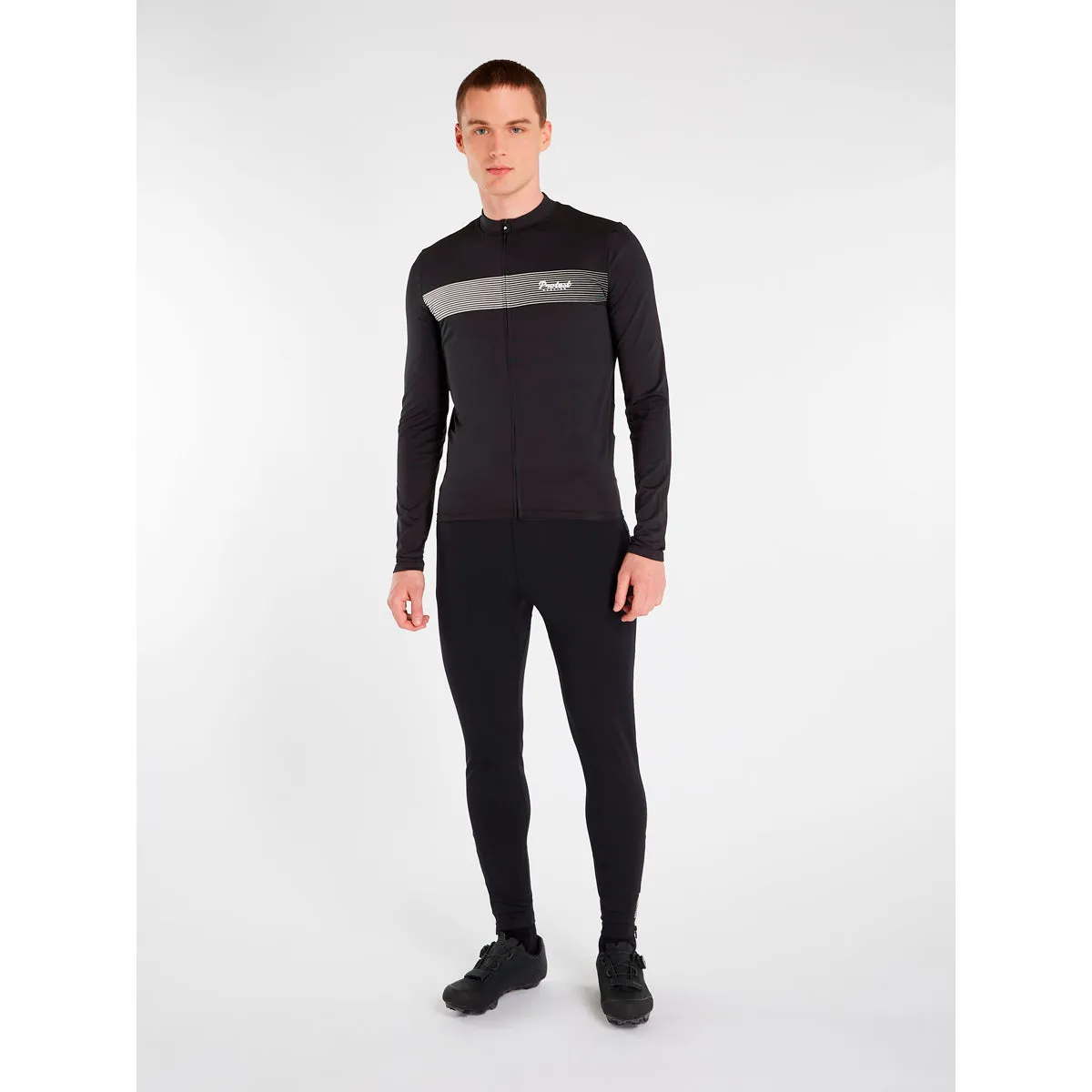 Maillot Ciclismo Hombre Prtgerrie Cycling Jersey Long Protest Negro