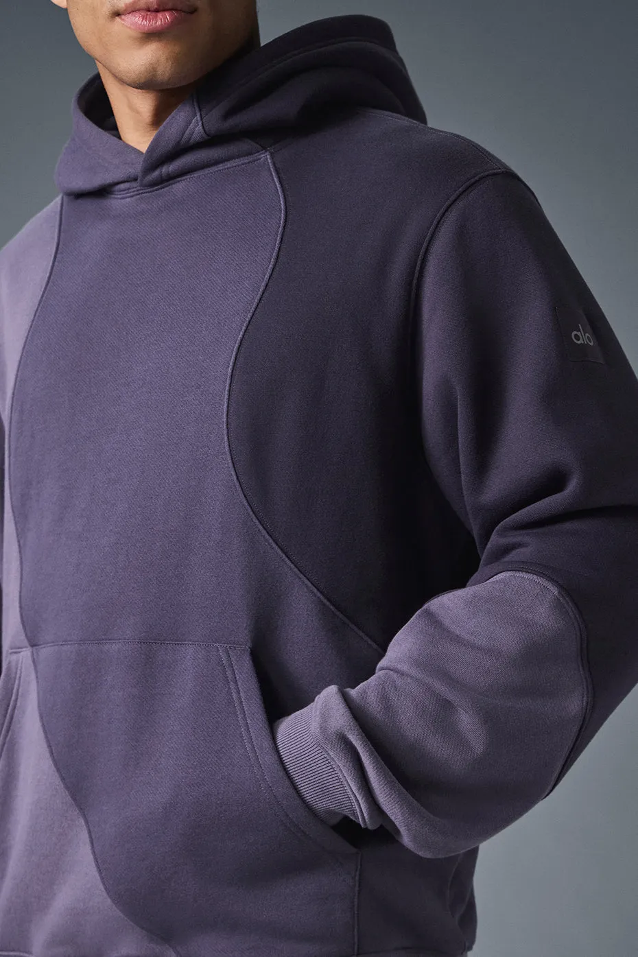MAKE WAVES HOODIE  ITALIAN PLUM TONAL