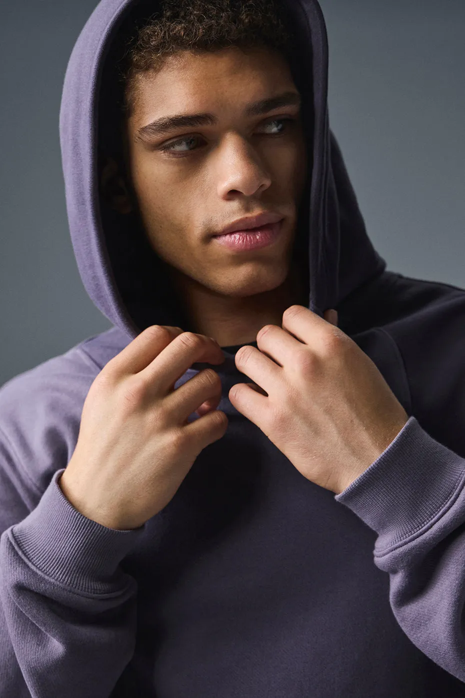 MAKE WAVES HOODIE  ITALIAN PLUM TONAL