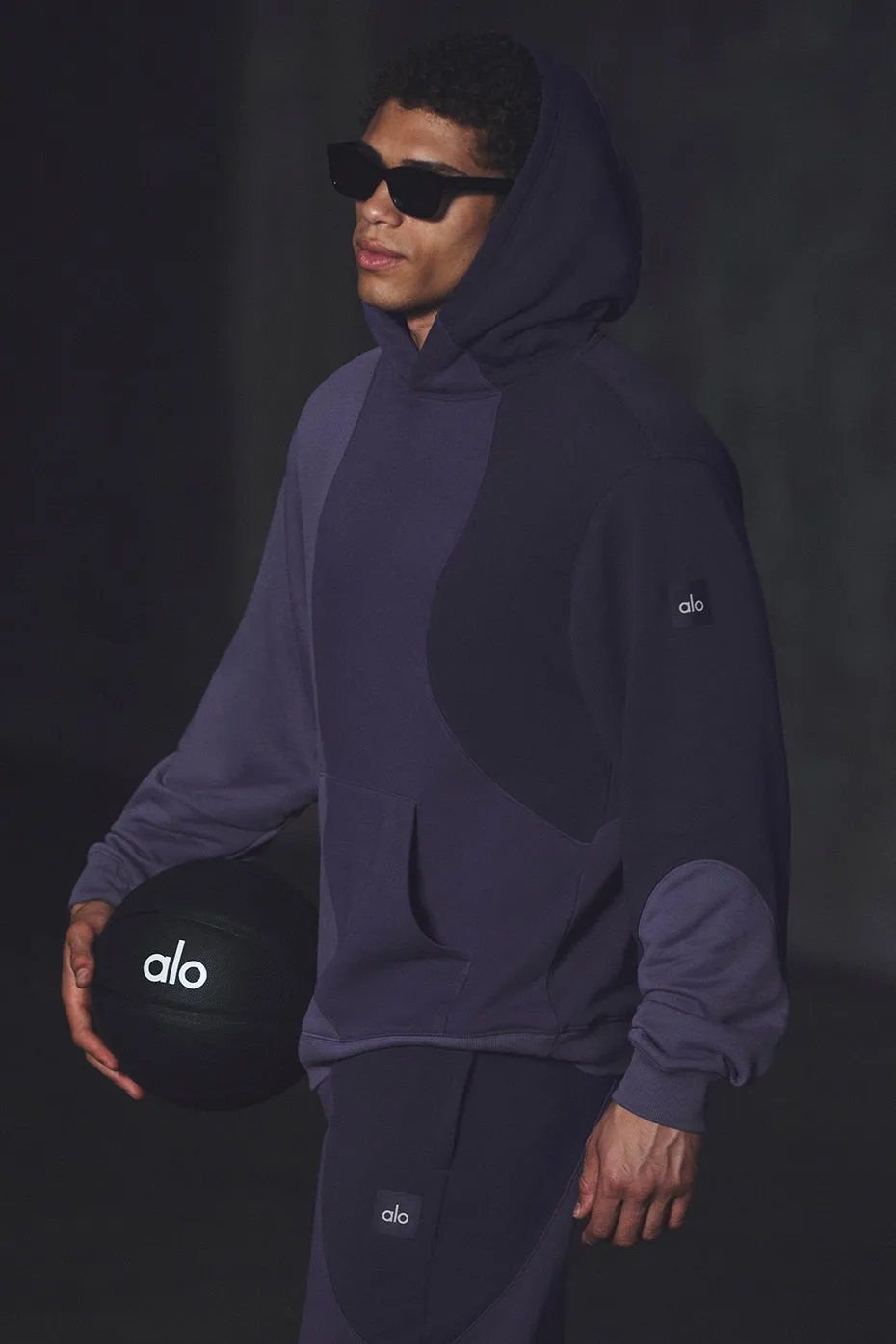 MAKE WAVES HOODIE  ITALIAN PLUM TONAL
