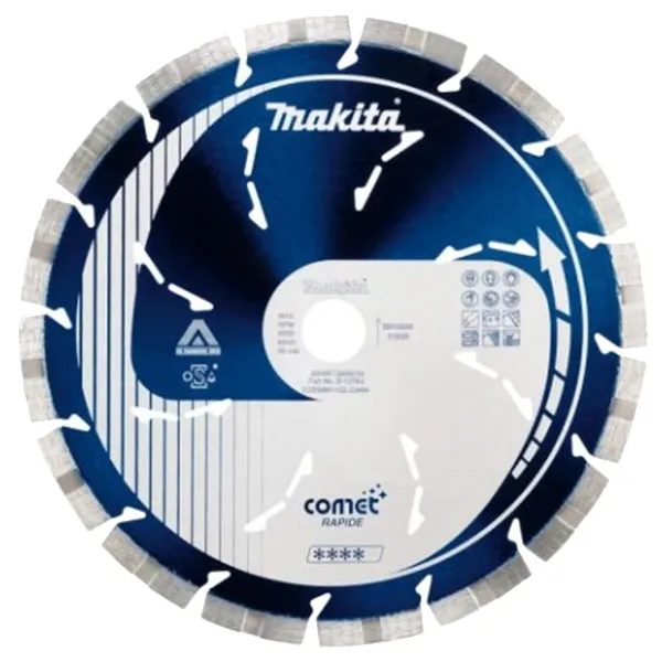 MAKITA  COMET  DISCO DE CORTE DE DIAMANTESEGMENTADO, 400X25,4X3MM, CORTE HúMEDO Y SECO