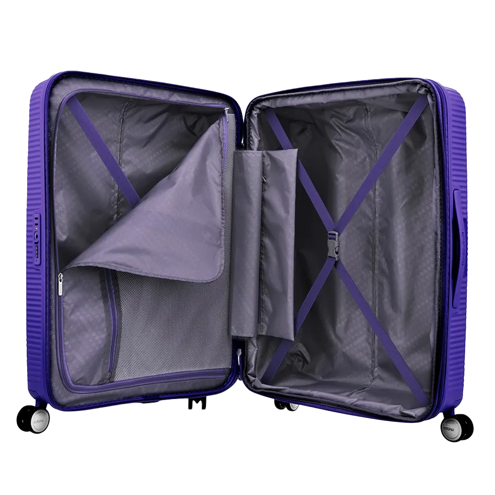 Maleta extra grande Curio morada TSA EXP