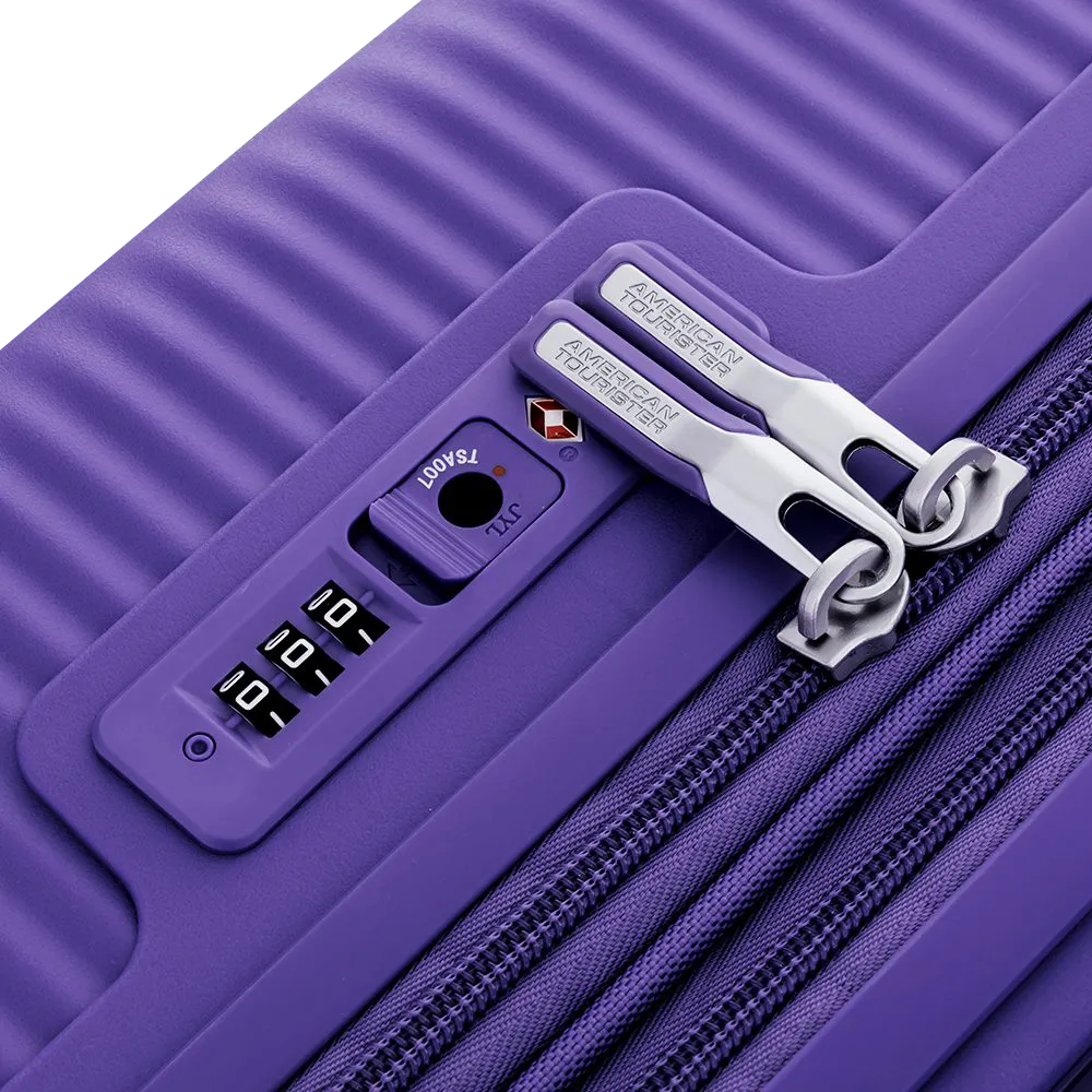 Maleta extra grande Curio morada TSA EXP