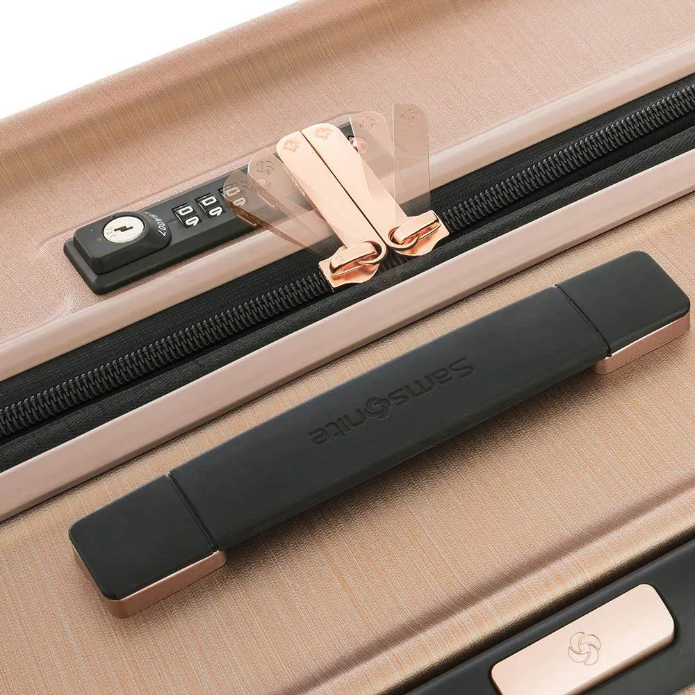 Maleta Rígida Evoa Spinner 81/30 Oro Rosa XL