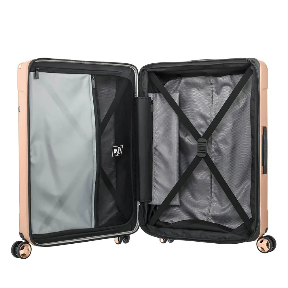 Maleta Rígida Evoa Spinner 81/30 Oro Rosa XL