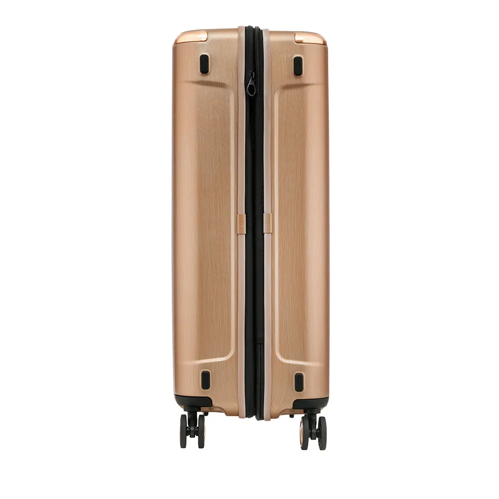 Maleta Rígida Evoa Spinner 81/30 Oro Rosa XL