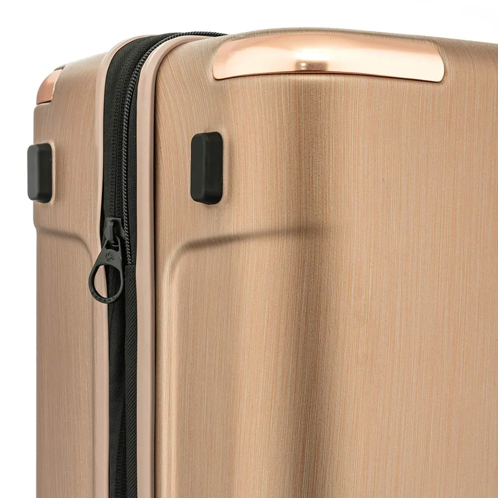 Maleta Rígida Evoa Spinner 81/30 Oro Rosa XL
