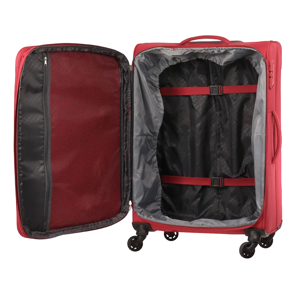 Maleta Suave LAYTON SPINNER 69/25 EXP Mediana RED