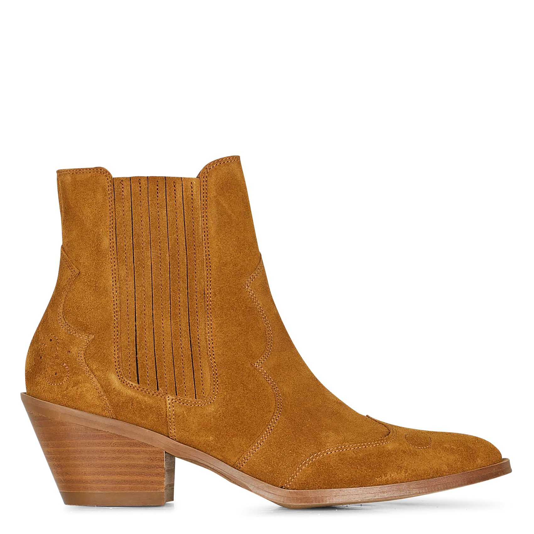 MELLOW YELLOW CARRIE  BOTINES DE CUERO EN MARRON
