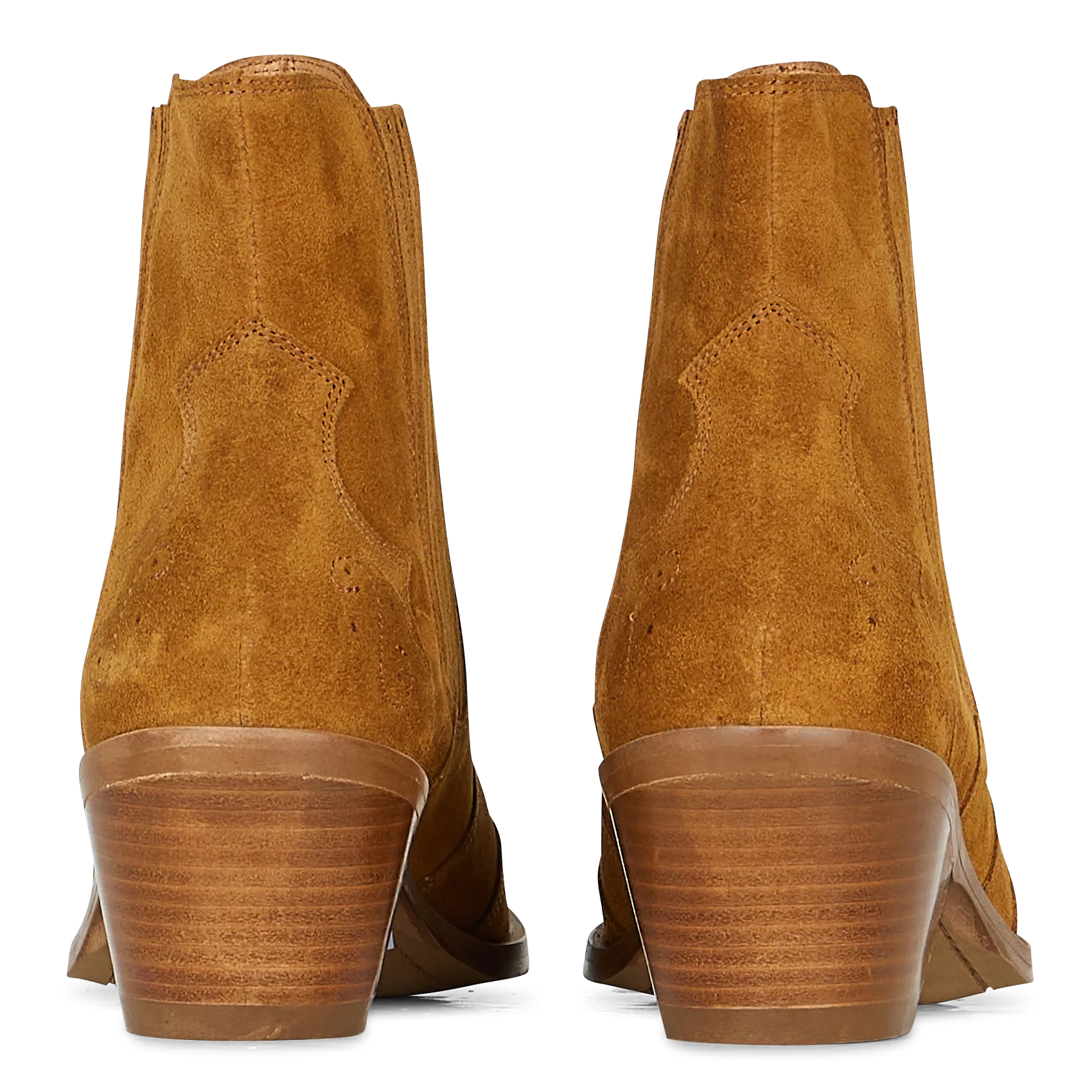 MELLOW YELLOW CARRIE  BOTINES DE CUERO EN MARRON