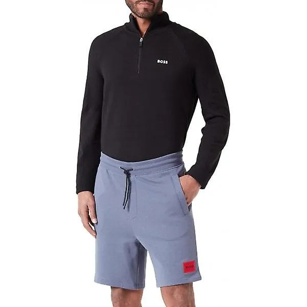 Men's Hugo Boss Diz222 Jersey Shorts Steel Blue 462 50466196