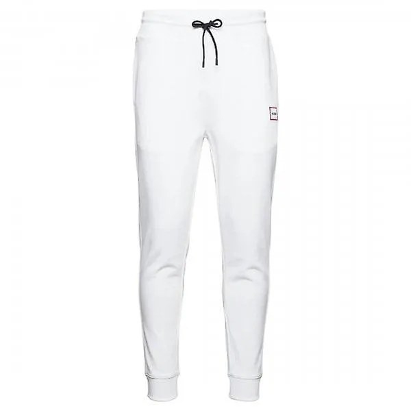 Men's Hugo Boss Dyssop Jogging Bottoms White 100 50481335