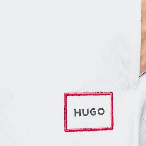 Men's Hugo Boss Dyssop Jogging Bottoms White 100 50481335
