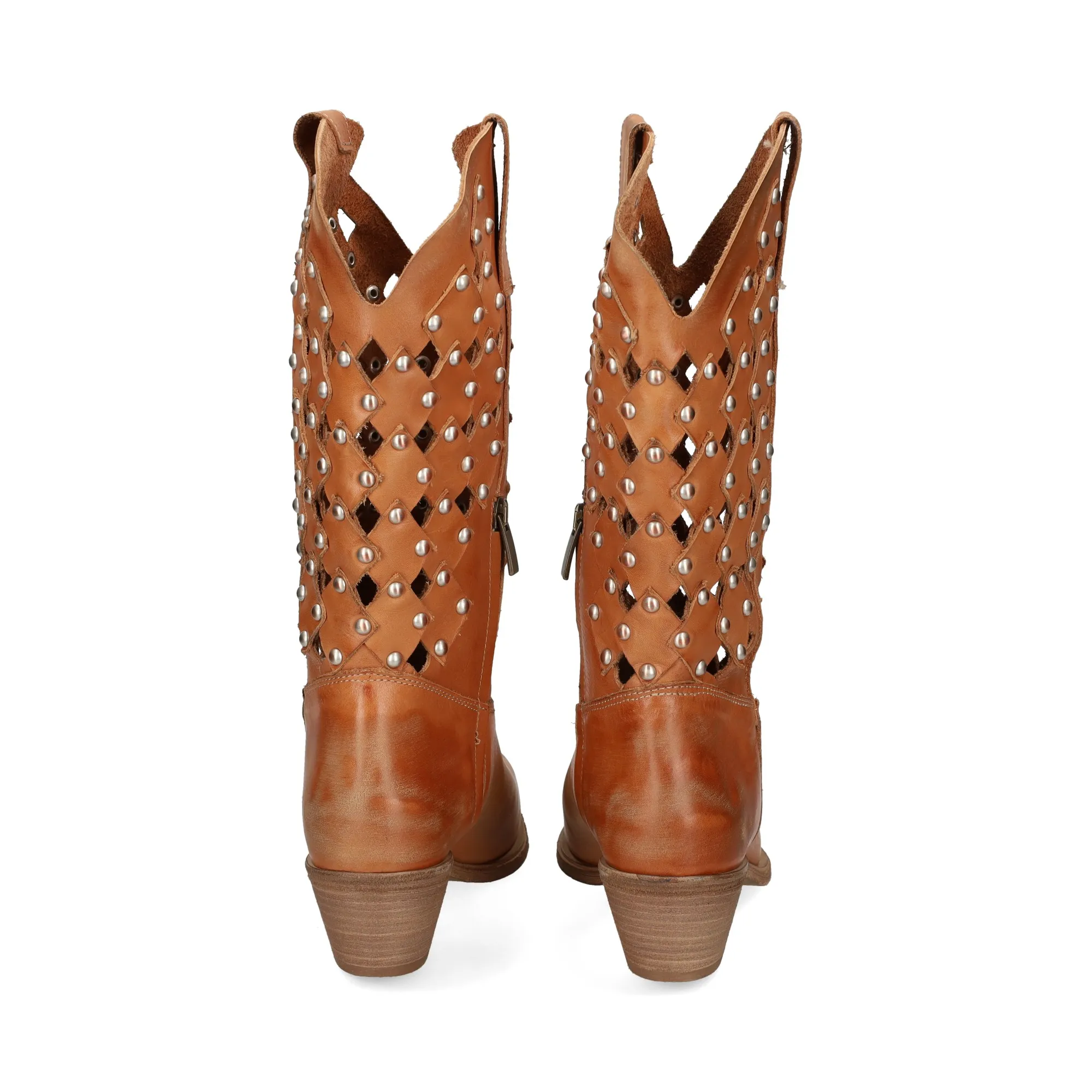 METISSE Botas con tacón de Mujer CUOIO