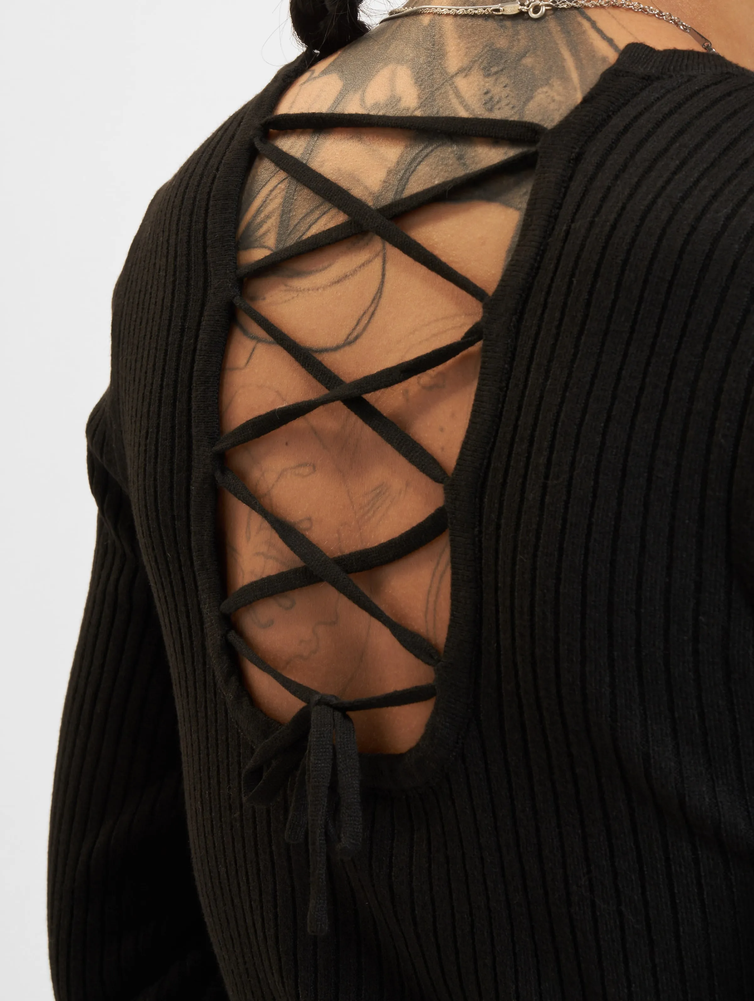 MIE LIFE CROP STRING ONECK