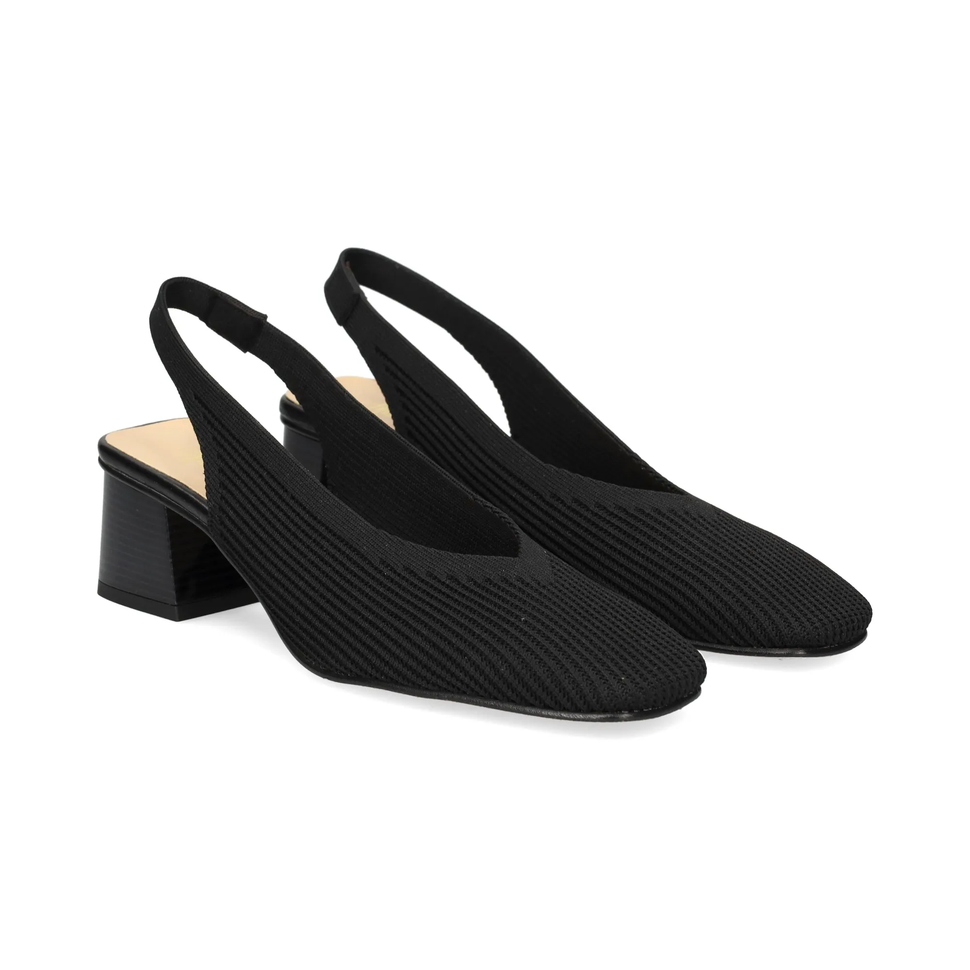 MISS ELASTIC Zapatos de tacón bajo 05 NEGRO