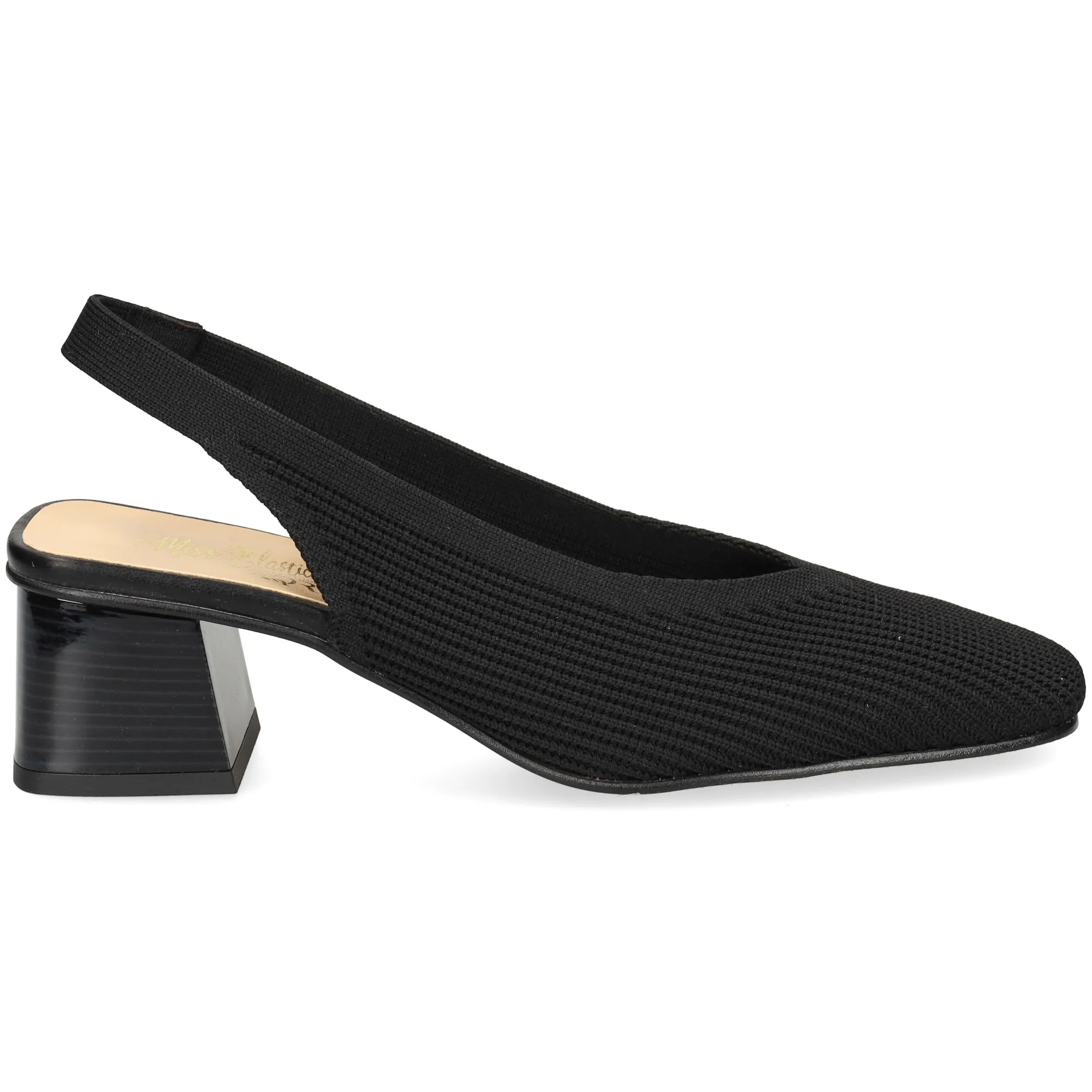 MISS ELASTIC Zapatos de tacón bajo 05 NEGRO