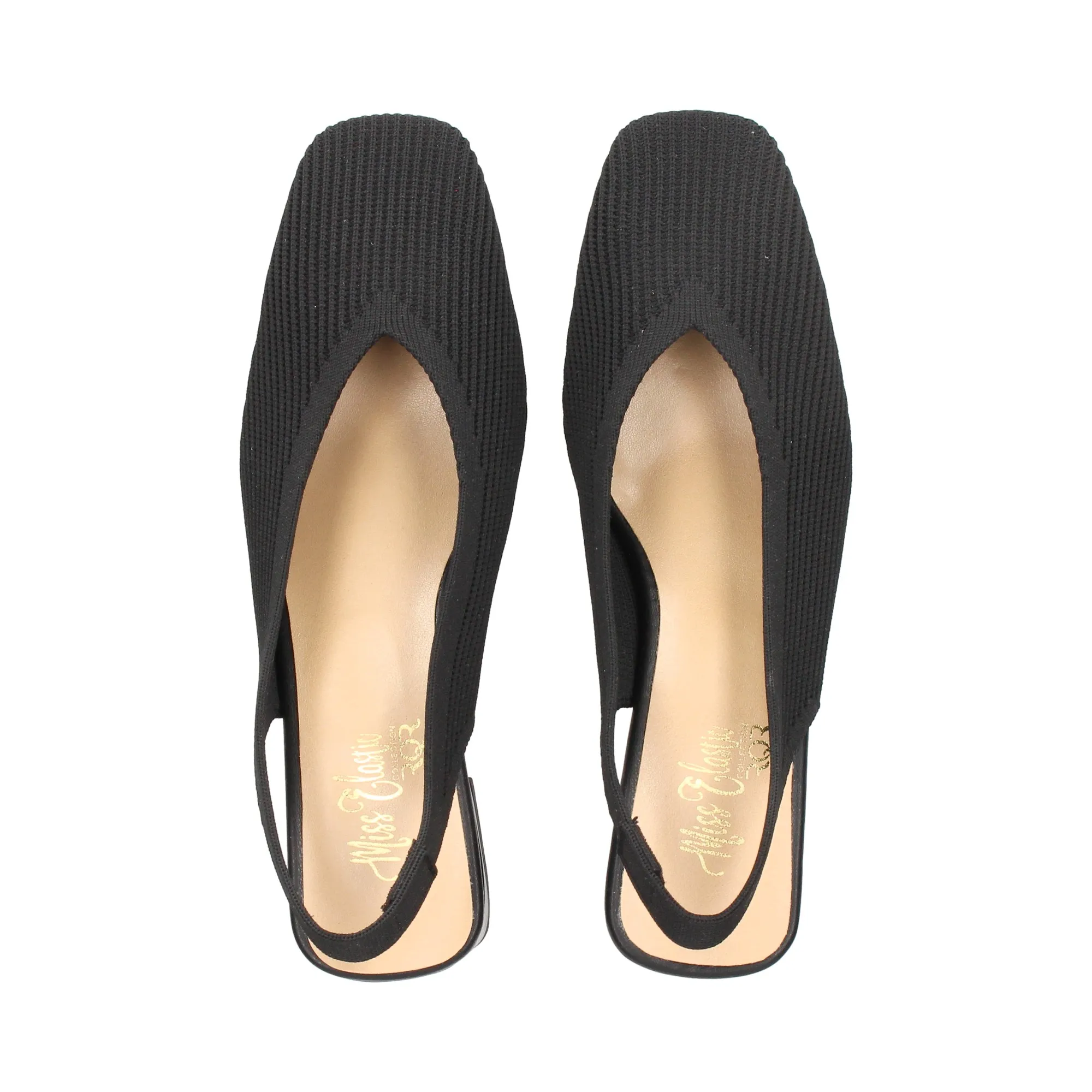 MISS ELASTIC Zapatos de tacón bajo 05 NEGRO