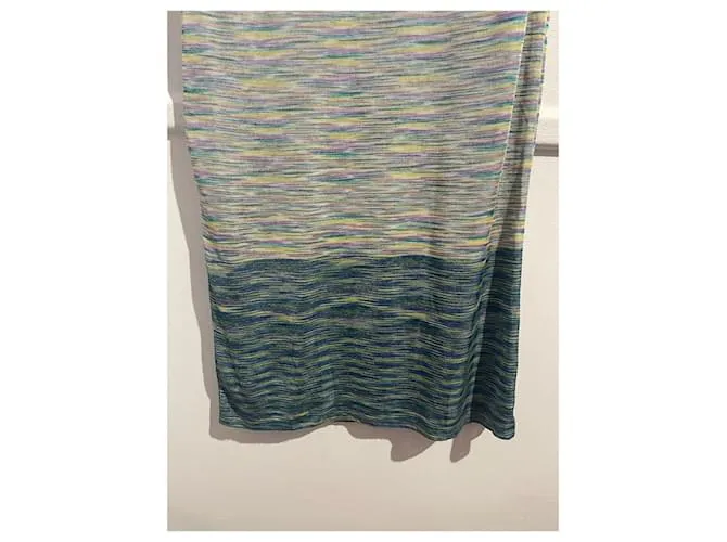 MISSONI Faldas T.ÉL 44 Viscosa Verde 