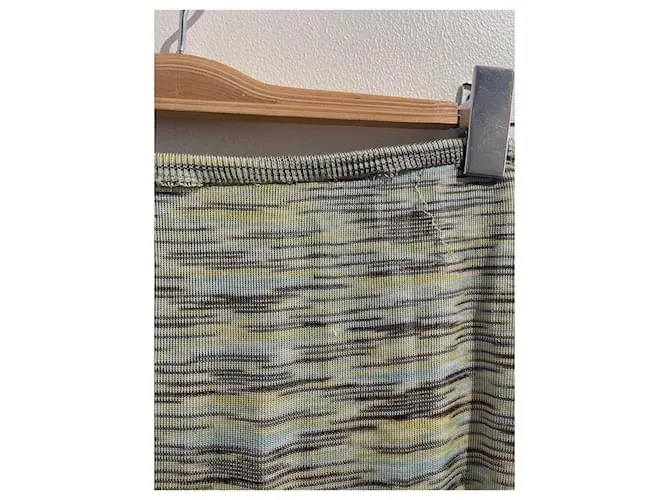 MISSONI Faldas T.ÉL 44 Viscosa Verde 