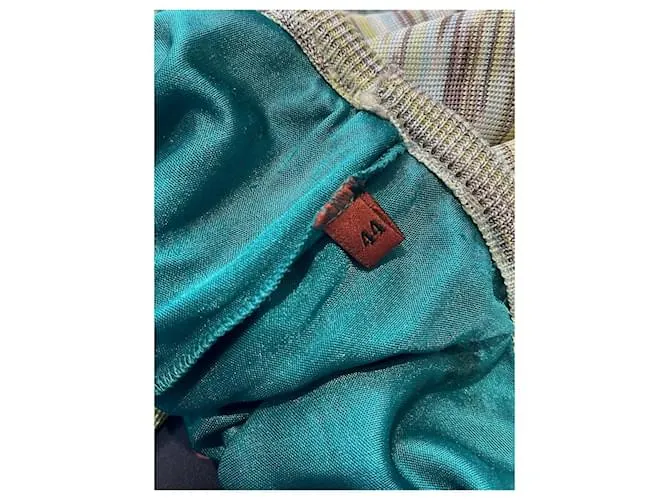 MISSONI Faldas T.ÉL 44 Viscosa Verde 