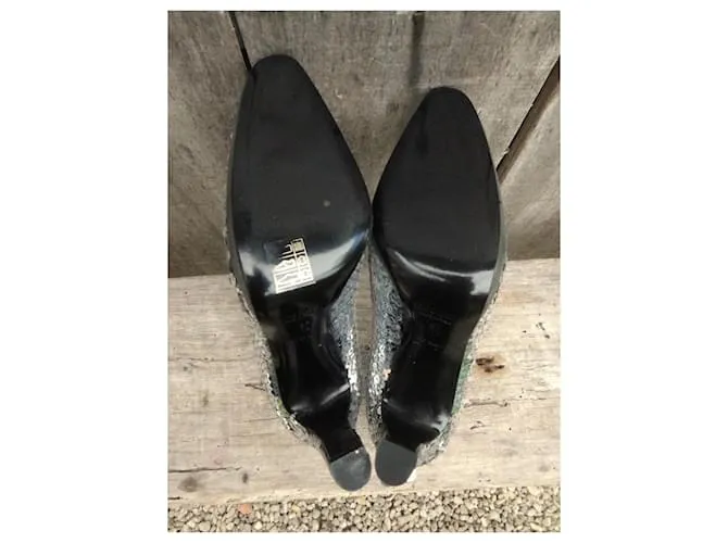 Miu Miu Zapatos de tacón Plata 