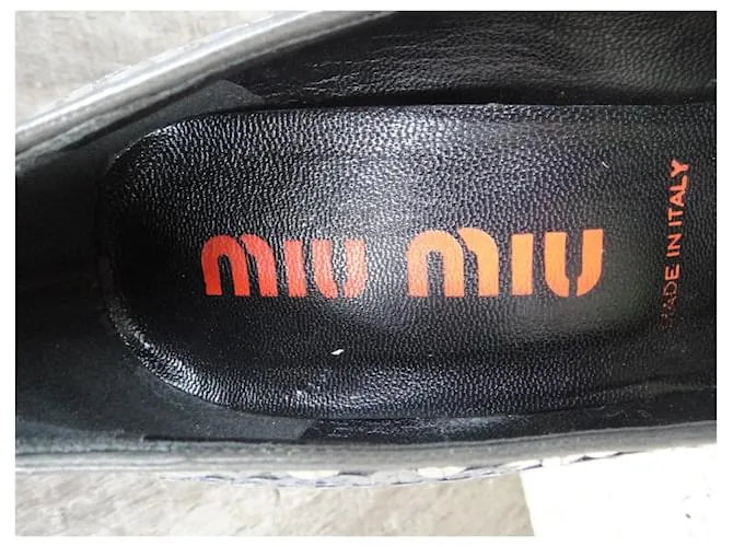 Miu Miu Zapatos de tacón Plata 