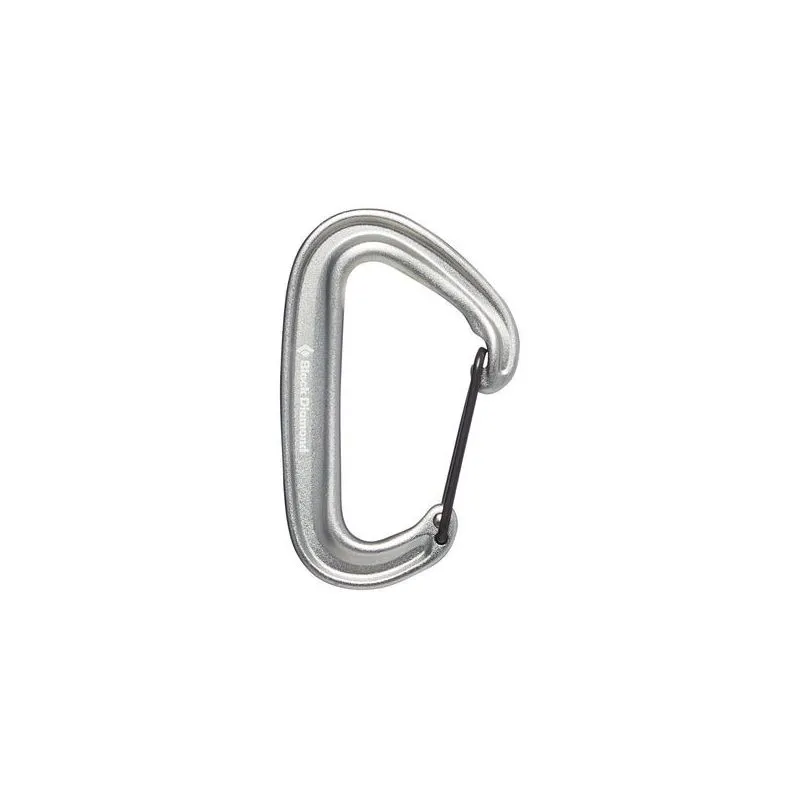 Mosquetón Black Diamond Miniwire Carabiner (Gris claro)