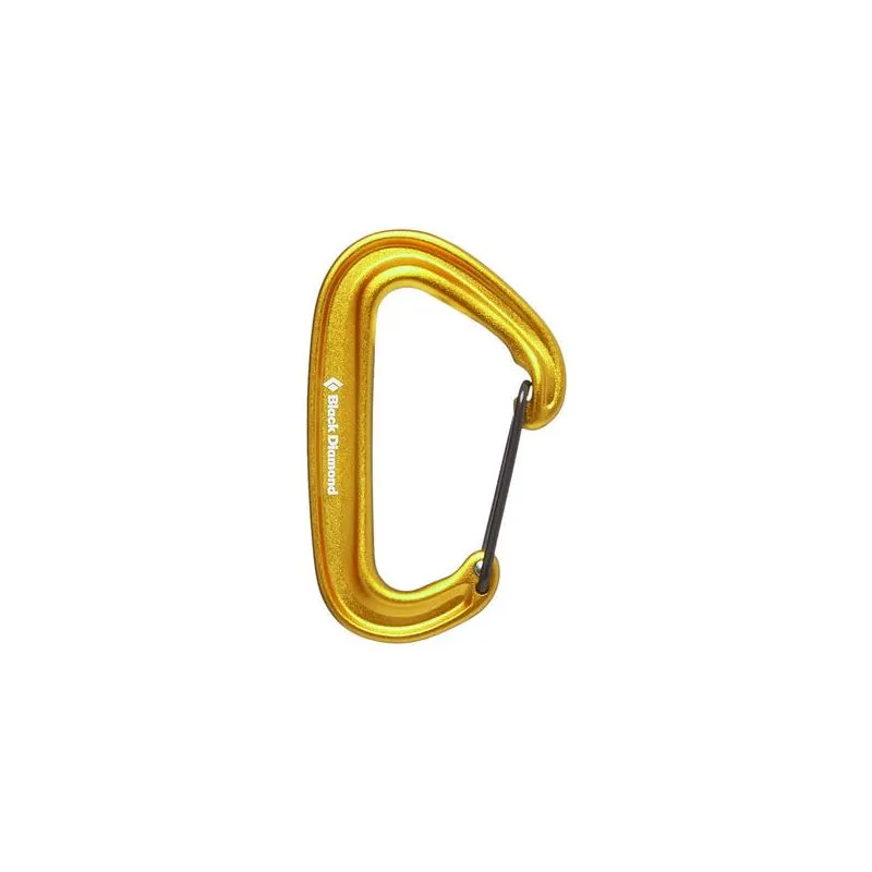 Mosquetón Miniwire de Black Diamond (amarillo)