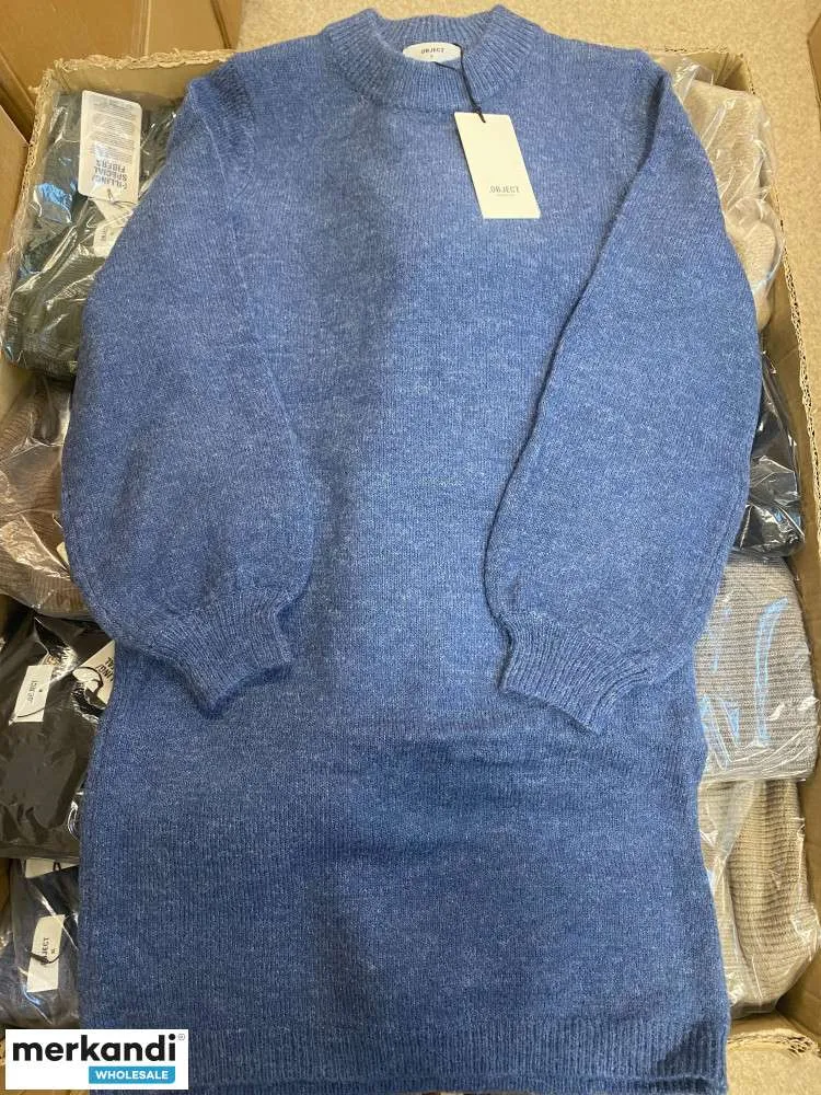 OBJETO Vestidos De Punto Para Mujer Temporadas De Otoño E Invierno