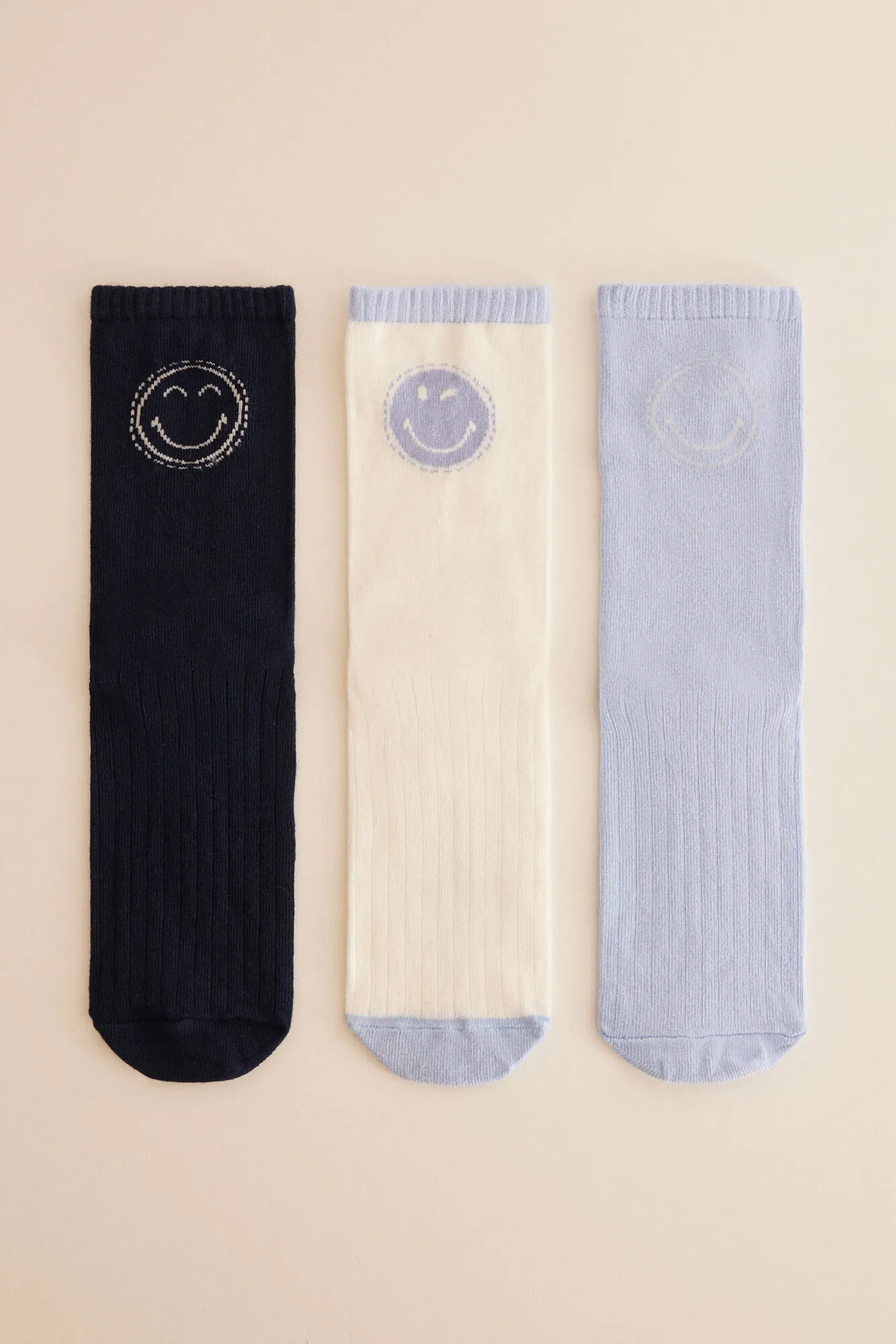 Pack 3 calcetines largos algodón SmileyWorld ®