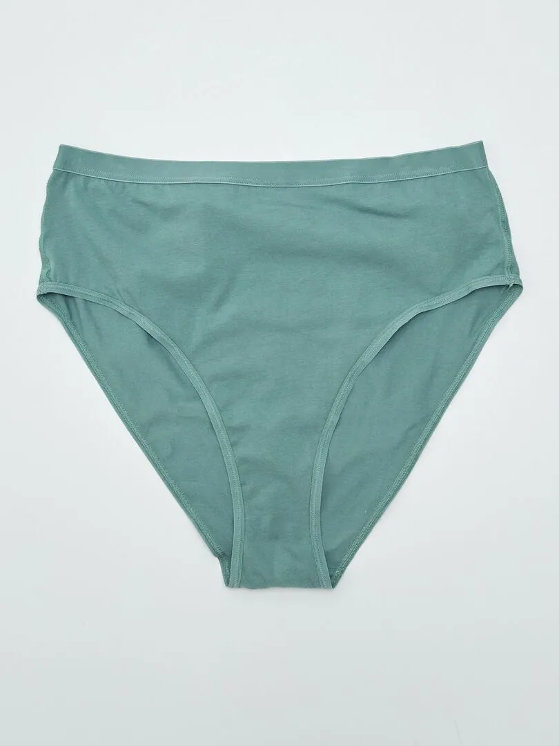 PACK DE 2 BRAGUITAS ALTAS  NEGRO