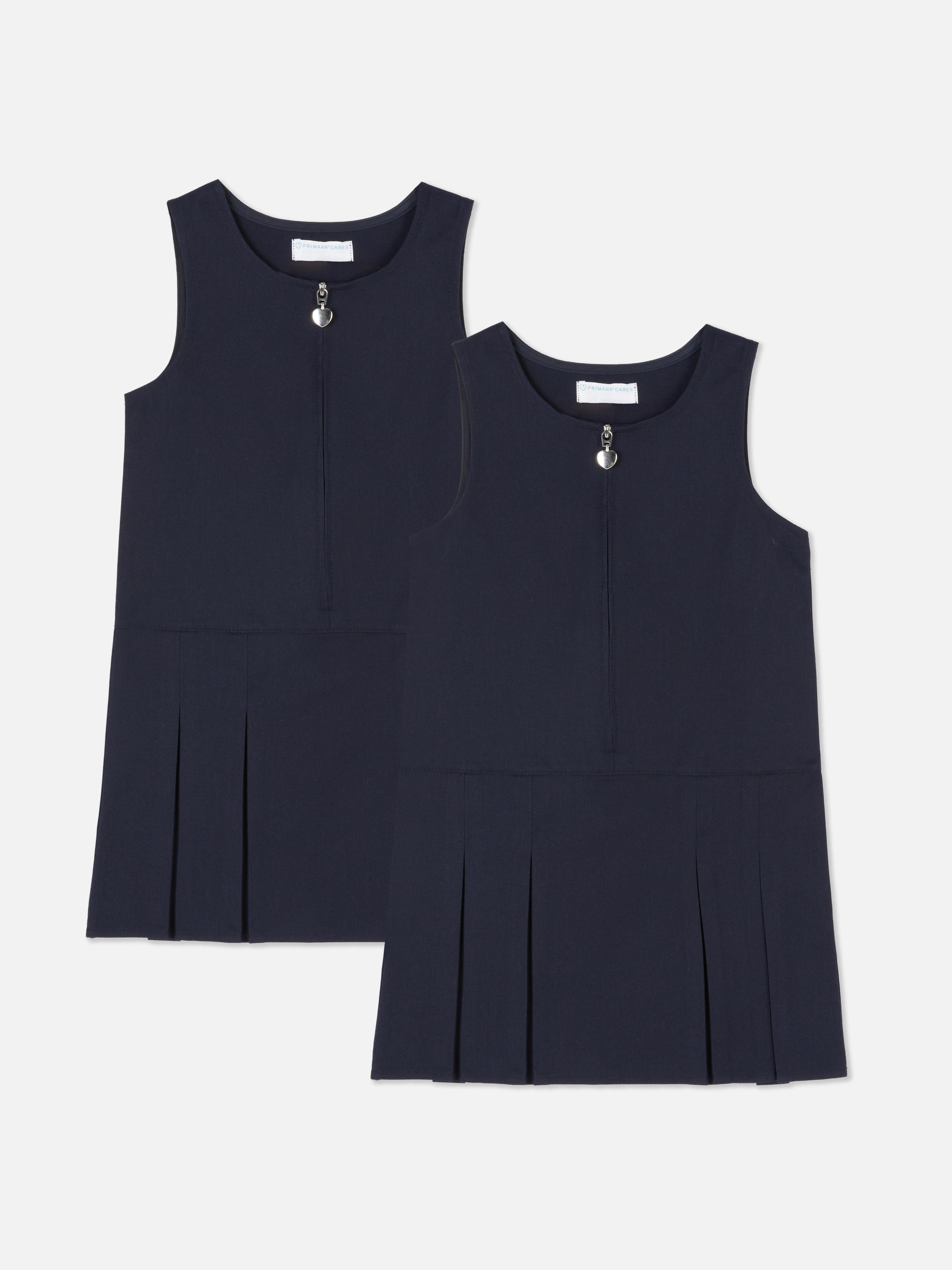 Pack de 2 pichis escolares de niña pequeña