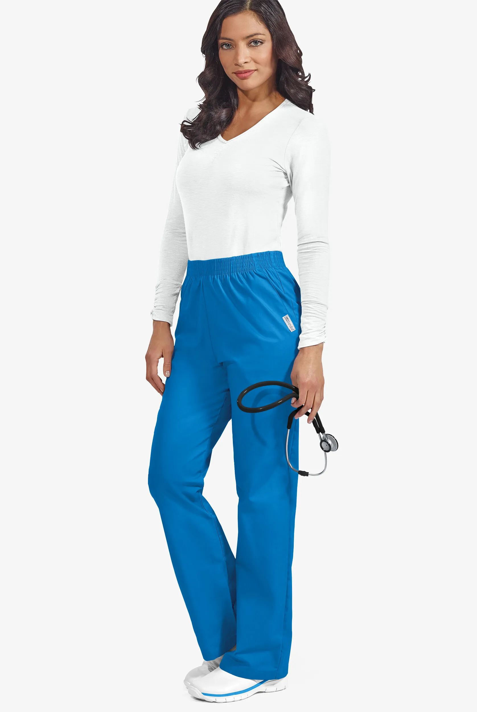 Pantalón médico UA Best Buy tall con cintura elástica y 2 bolsillos para mujer
