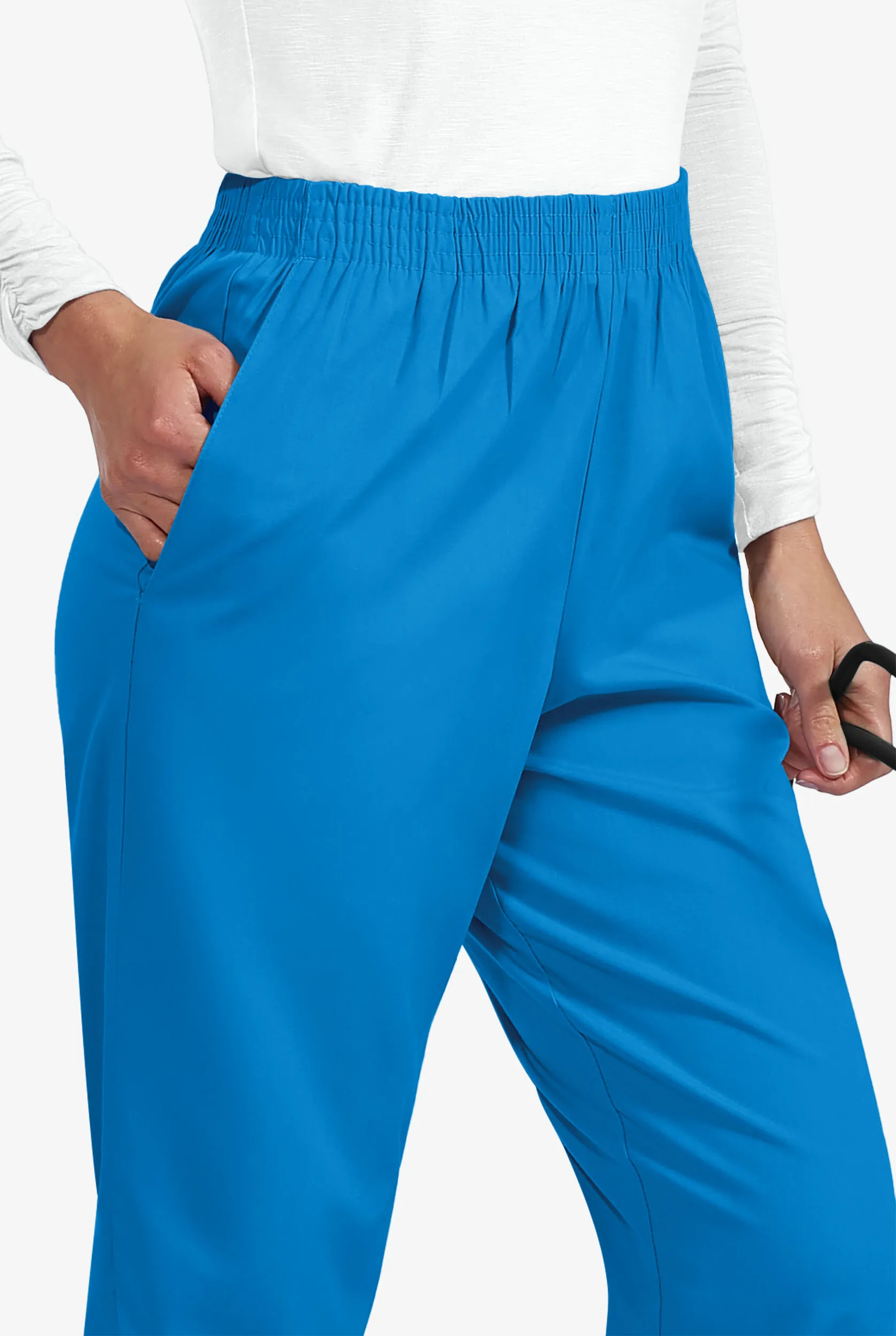 Pantalón médico UA Best Buy tall con cintura elástica y 2 bolsillos para mujer