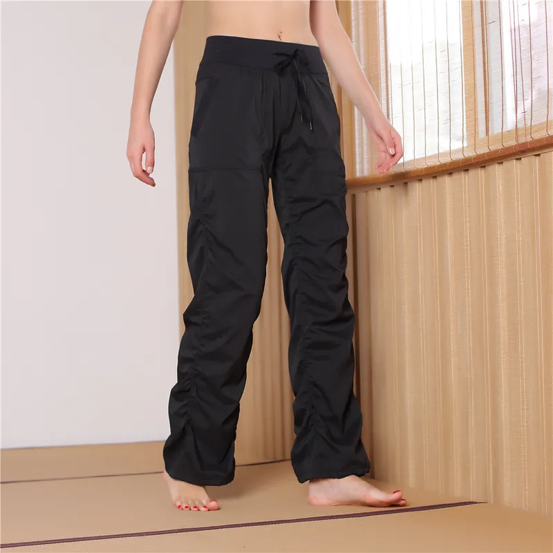 Pantalones de baile de yoga deportivo gimnasio alto dama relajada leggings flojes femeninas pantalones deportivos pantalones de 