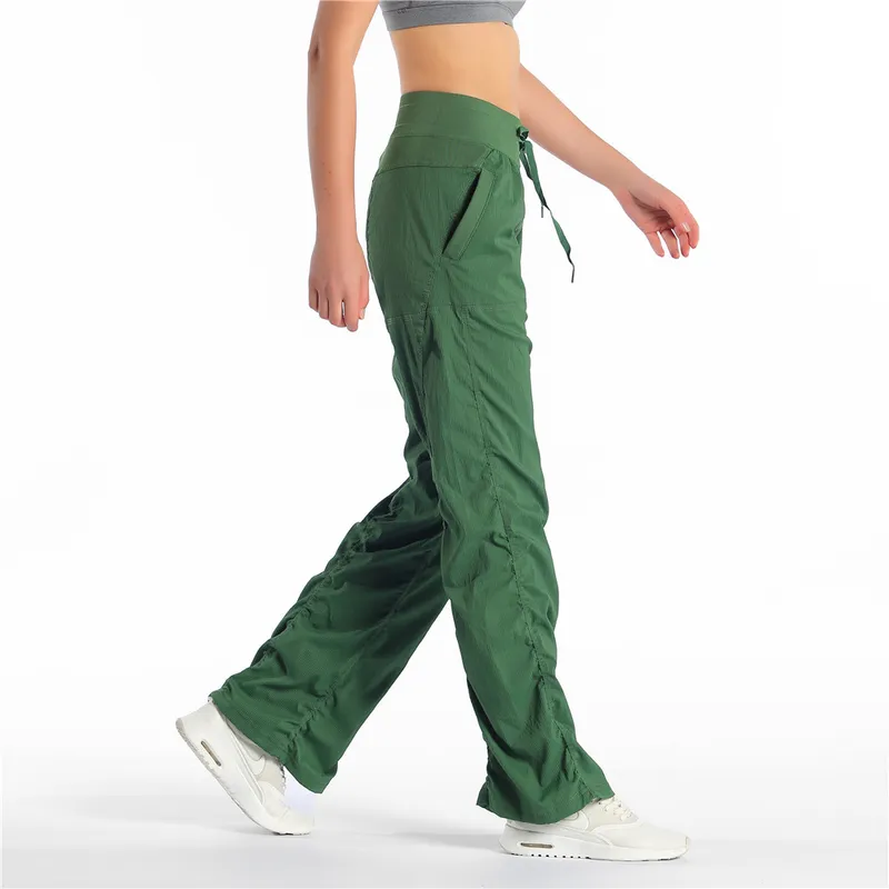 Pantalones de baile de yoga deportivo gimnasio alto dama relajada leggings flojes femeninas pantalones deportivos pantalones de 