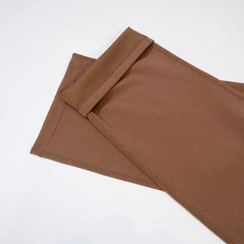 Pantalones de chándal informales para Yoga para mujer, pantalones de pierna ancha recta, sensación de adelgazamiento de piernas,