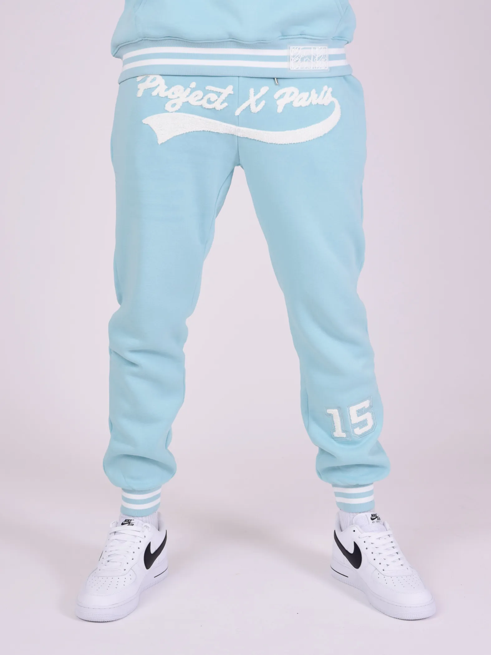 Pantalones de chándal universitarios con logotipo