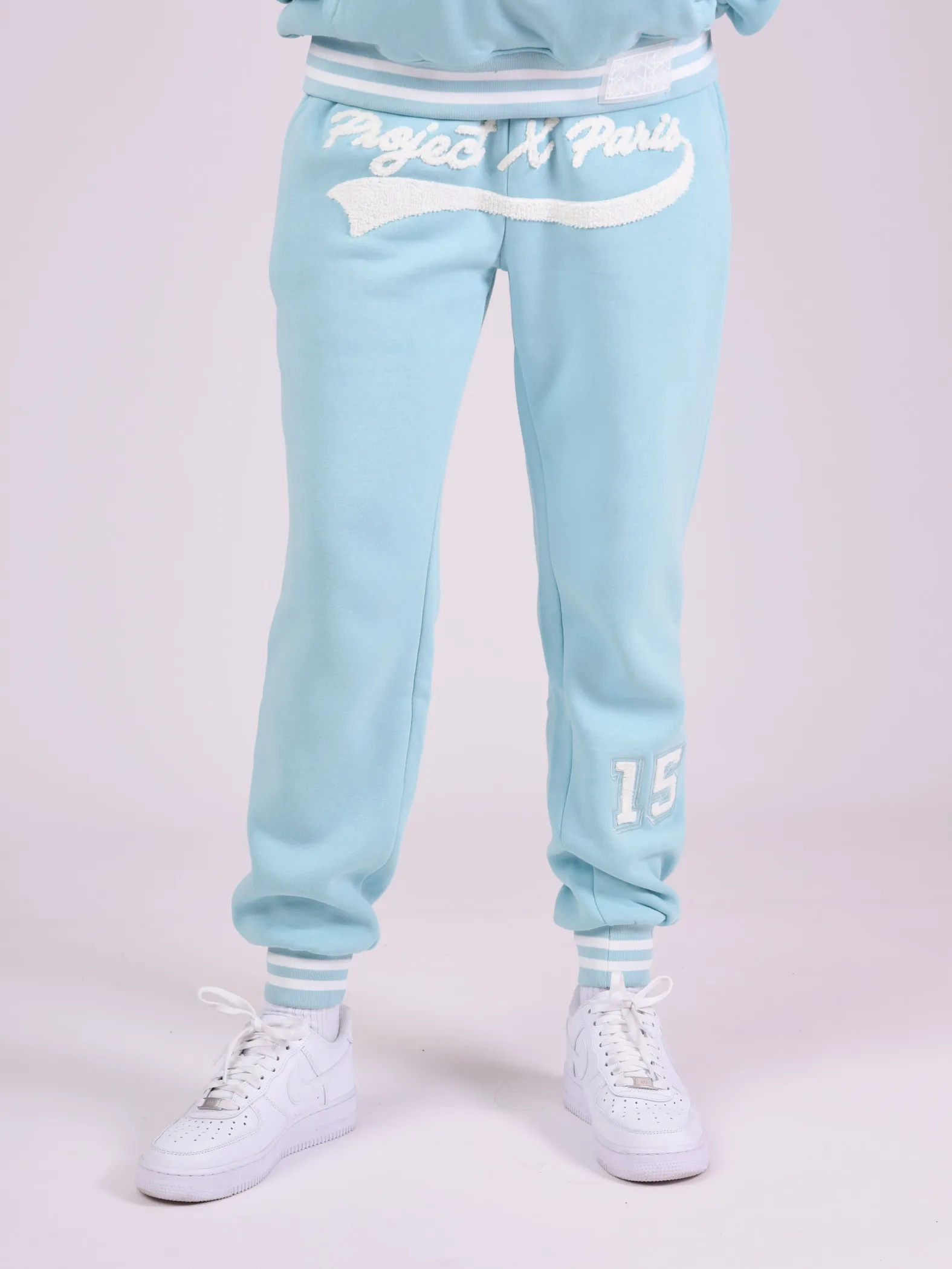 Pantalones de chándal universitarios con logotipo