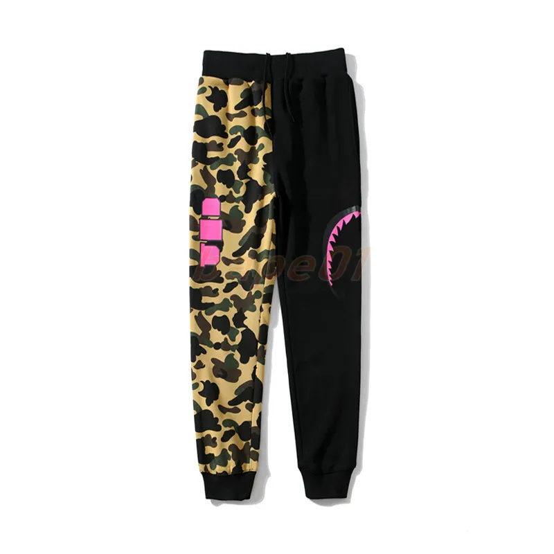 Pantalones de diseñador para hombre Camo Red Men Harem Joggers Mujer Streetwear Pantalones de camuflaje casuales Pantalones de c