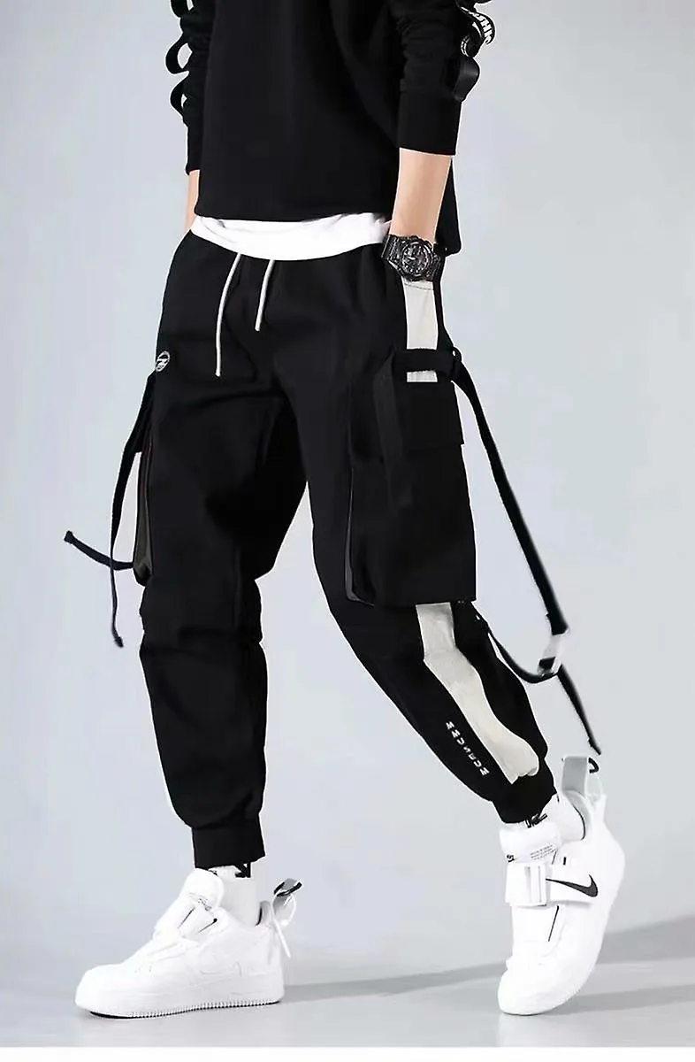 Pantalones de hip hop Pantalones de chándal holgados para hombre con estampado Ropa de calle Pantalones de harén Ropa Pantalones
