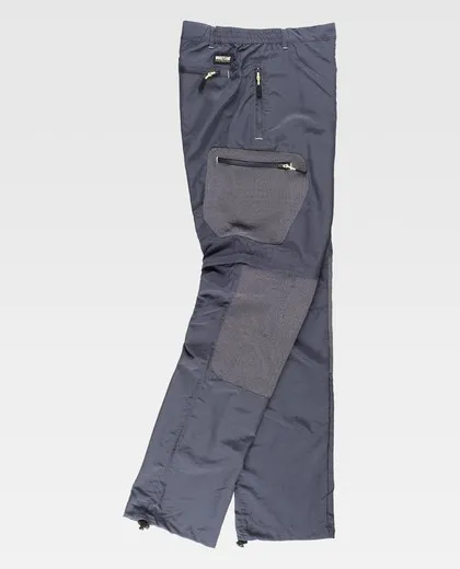 Pantalón de montaña de verano Gris Oscuro / Negro