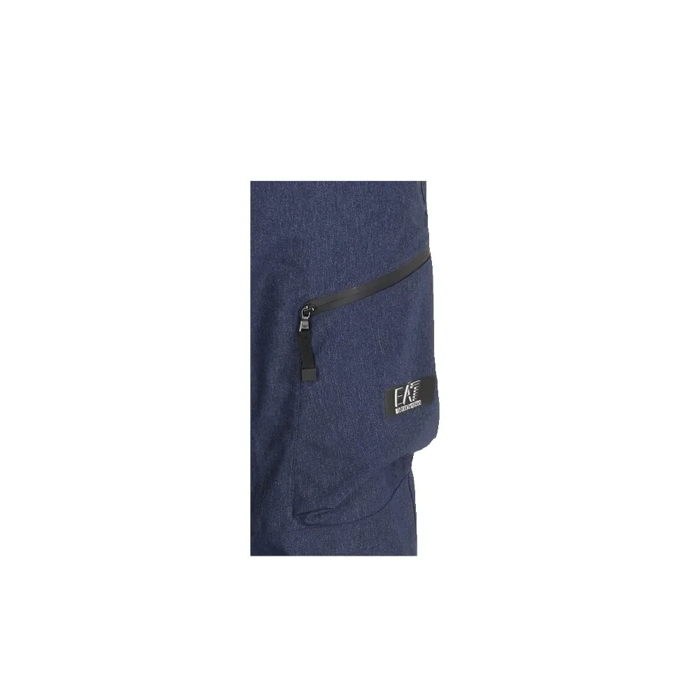 Pantalón de Ski EA7 Emporio Armani 6RPP06 PNELZ Color Azul Denim