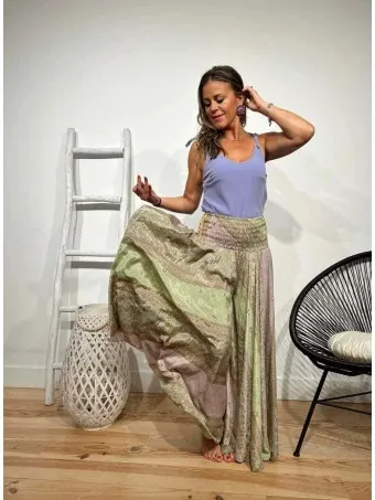 Pantalón Palazzo Estampado GINGBA 20