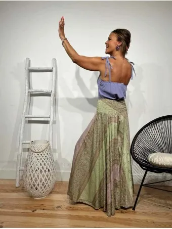 Pantalón Palazzo Estampado GINGBA 20
